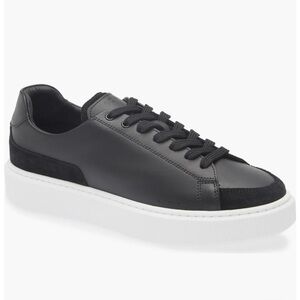 BOSS Colyn Derby Black Leather Men's Sneakers
